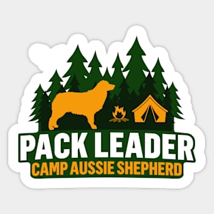 Aussie Shepherd Pack Leader Sticker